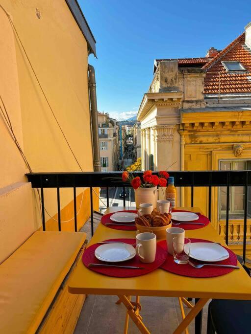 Beautiful Top Floor & Terrasse Ницца Экстерьер фото