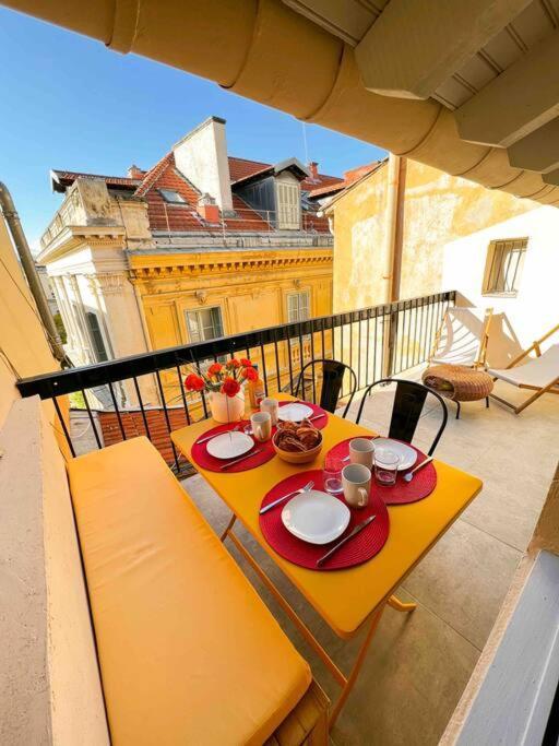 Beautiful Top Floor & Terrasse Ницца Экстерьер фото